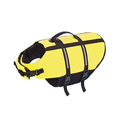 Abbildung von Nobby Hunde Schwimmhilfe, neon gelb, M, 35 cm, 1 Stück