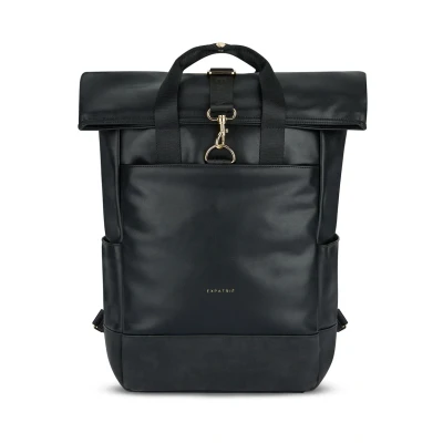 Abbildung von Expatrié Adele Rolltop Tagesrucksack, Damen, Größe: One Size, Schwarz