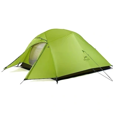 Abbildung von Naturehike Cloud Up 3 Ultraleichtes Zelt Personen Rucksackzelt zum Wandern Camping im Freien (20D Leuchtendes Grün)
