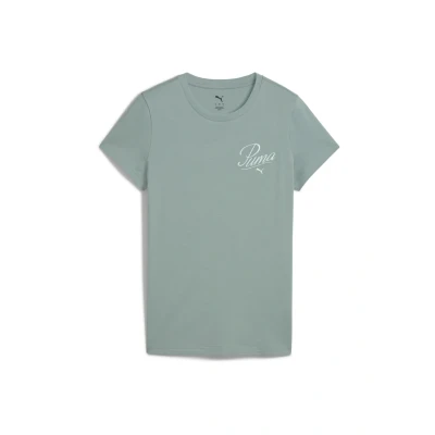 Abbildung von Puma Tshirt print, Damen, Größe: XL, Green moon