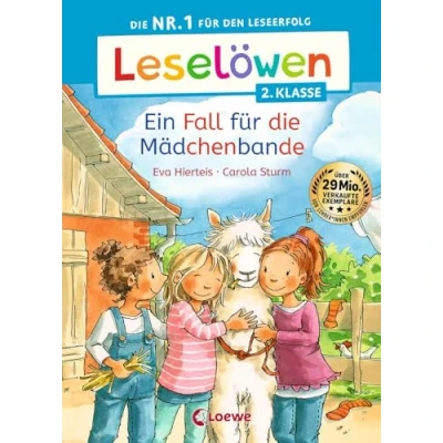 Abbildung von Leselöwen 2. Klasse Ein Fall für die Mädchenbande: Erstlesebuch Kinder ab 7 Jahre