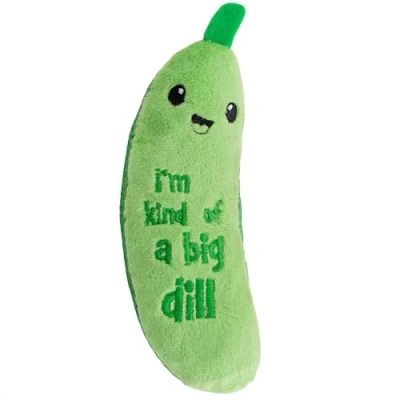 Abbildung von Petstages Crunchy Pickle Kicker Dental Katzenspielzeug