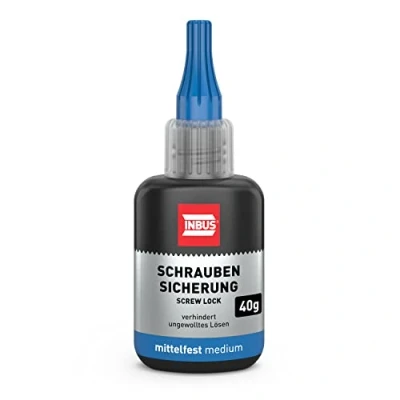 Abbildung von INBUS® 79560 Schraubensicherung mittelfest, 40g — Made in Germany
