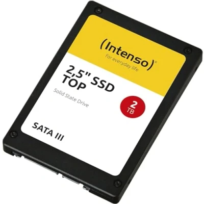 Abbildung von Intenso Interne 2,5&quot; SSD SATA III Top, 2 TB, 550 MB/Sekunden, Schwarz