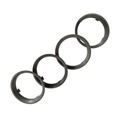 Abbildung von 4x Zentrierringe 70,1 x 66,6/70,1 auf 66,6 Grau kompatibel mit Dezent