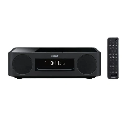 Abbildung von Yamaha MusicCast 200 schwarz All in One Audiosystem Alexa Sprachsteuerung QI Ladefläche für kabelloses Smartphone Laden Von Streaming Diensten bis hin zu CDs