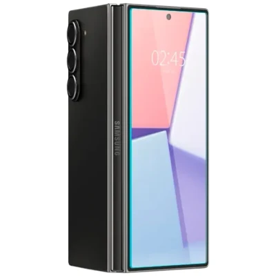Abbildung von Spigen EZ Fit Gehärtetes Glas Clear Displayschutzfolie Samsung Galaxy Z Fold 6 2 Pack
