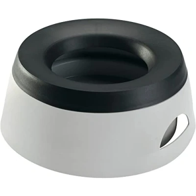 Abbildung von HUNTER ROAD REFRESHER 1,4 l, praktischer Reisenapf für Hunde, mit Anti Schwapp Funktion, grau/ schwarz