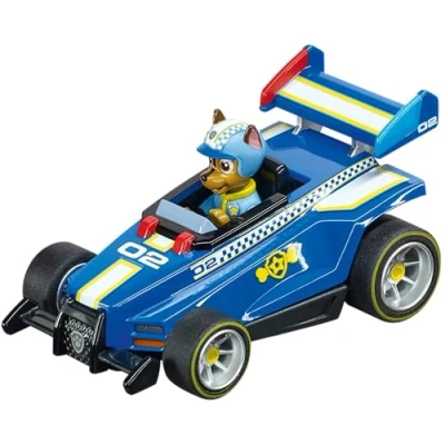 Abbildung von Carrera 20064175 GO!!! PAW Patrol RRR Chase I Rennbahnen und lizensierte Slotcars bis zu 2 Spieler Für Jungs Mädchen ab 6 Jahren &amp; Erwachsene