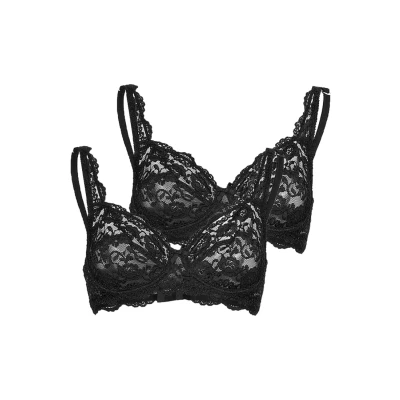 Abbildung von Sassa Damen BH Bügel, Einfarbig, Gr. 85B, Schwarz (Schwarz 00500)