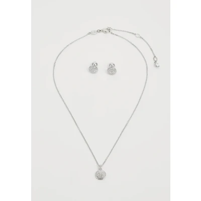 Abbildung von Swarovski Meteora SET Ohrringe silvercoloured, Damen, Größe: One Size, Silver coloured