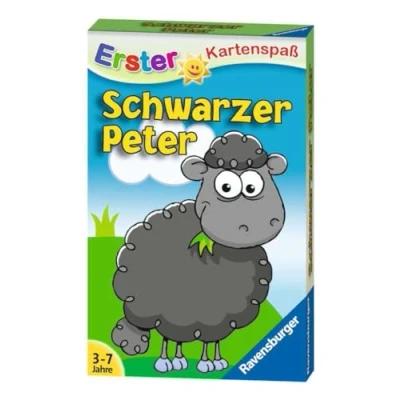 Abbildung von Ravensburger 20432 Schwarzer Peter Schaf, Kartenspiele ab 3 Jahren, Schwarz