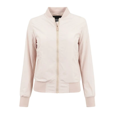 Abbildung von Urban Classics Bomberjacke, Damen, Größe: Large, Light pink