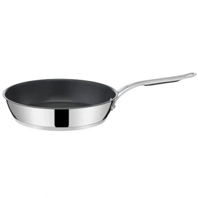 Abbildung von Tefal Jamie Oliver Cook&#039;s Classics Bratpfanne 28 cm, Antihaftversiegelung, Induktionstauglich, Backofenfest, Edelstahl, Genieteter Griff, E3060635