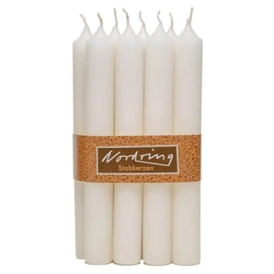 Abbildung von Nordring 8 Stabkerzen 2,2 x 18 cm creme