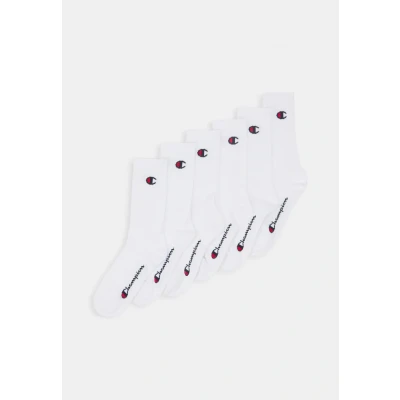 Abbildung von Champion CREW Socks 6 PACK Unisex Sportsocken, Größe: 35 38, White