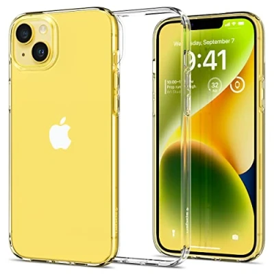 Abbildung von Spigen Liquid Crystal TPU Back Cover Durchsichtig Apple iPhone 14