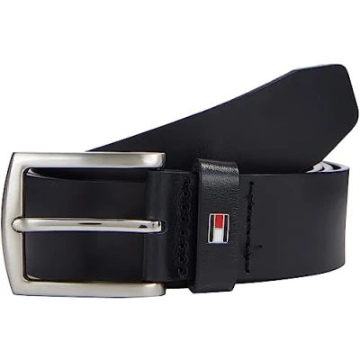 Abbildung von Tommy Hilfiger NEW Denton BELT Gürtel, Herren, Größe: 80, Midnight