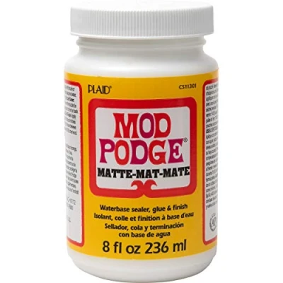 Abbildung von Mod Podge Serviettenkleber, matt 236 ml, Weiß