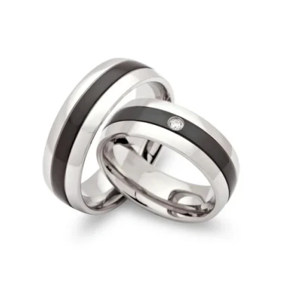 Abbildung von Partnerring Kate &amp; Jamie Eheringe