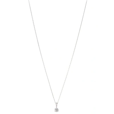 Abbildung von Swarovski Solitaire Pendant Halskette, Damen, Größe: One Size, White