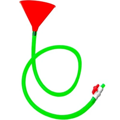 Abbildung von Original Beer Bong Funnel Doppelter Biertrichter Verstärkter Kunststoff Premium Qualität Pong Trinkspiel Festival Aperitif Party Wochenende House OriginalCup®