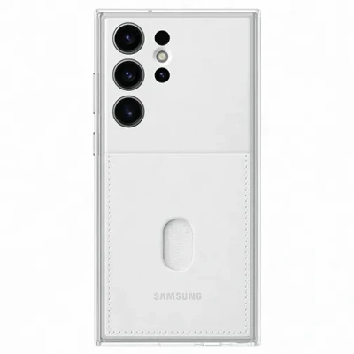 Abbildung von Samsung Frame Cover Weiß Galaxy S23 Ultra