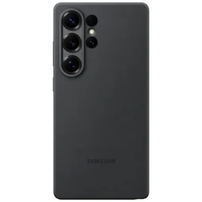 Abbildung von Samsung Silikon Back Cover Schwarz Galaxy S25 Ultra