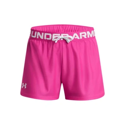 Abbildung von Under Armour PLAY UP Solid kurze Sporthose Rebel pink für Kinder, Größe: 152,