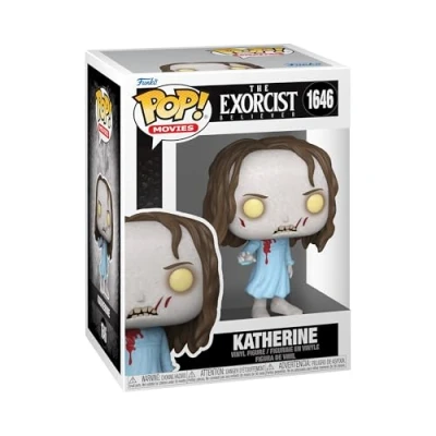 Abbildung von Funko Pop! Movies: The Exorcist Kathrine Katherine (Possessed) Believer Vinyl Sammelfigur Geschenkidee Offizielle Handelswaren Spielzeug Für Kinder und Erwachsene