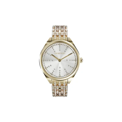 Abbildung von Swarovski Attract Uhr goldcoloured, Damen, Größe: One Size, Gold coloured