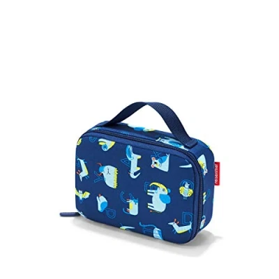 Abbildung von reisenthel thermocase Kids OY4066 ABC Friends Blue Isoliertes Etui mit 1,5l Volumen Schützt Kosmetika, Lebensmittel &amp; Co. vor Wärme und Schmutz B 20 x H 14 T 6,5 cm
