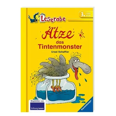 Abbildung von Ätze. das Tintenmonster Leserabe 3. Klasse Erstlesebuch für Kinder ab 8 Jahren: Mit spannendem Leserätsel (Schulausgabe in Broschur)
