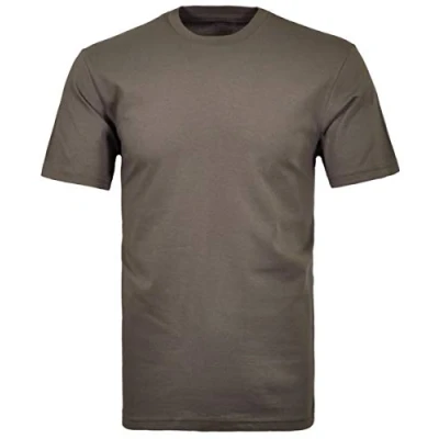 Abbildung von RAGMAN Herren T Shirt 2er Pack Kurzarm Rundhals Shirt, Reg Fit, DUNKELGRAU, M