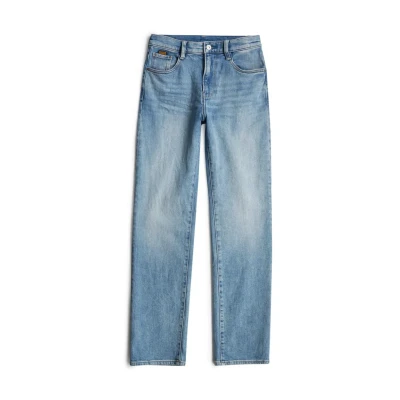 Abbildung von G Star Viktoria HIGH Jeans Straight Leg, Damen, Größe: 24x30, Vintage olympic blue
