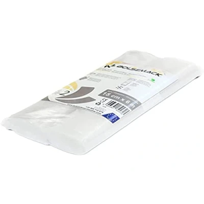 Abbildung von 2 Vakuumier rollen (15 cm x 6 meter) Transparent