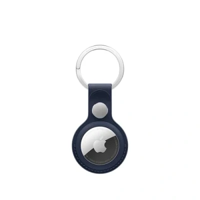 Abbildung von Apple AirTag Feingewebe Schlüsselanhänger Tiefblau ​​​​​​​