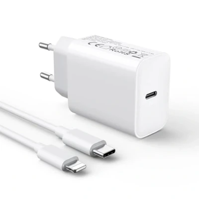 Abbildung von 30W Schnellladegerät und Schnellladekabel for iPhone 14/14 Pro/14 Pro Max/14 Plus 13 12 11 SE XR X XS 8, USB C Ladegerät 2M Ladekabel Stecker Netzteil Power Adapter Ladestecker Netzstecker