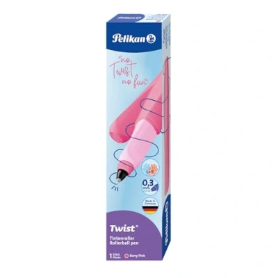 Abbildung von Pelikan Tintenroller Twist, universell für Rechts und Linkshänder, Berry Pink, 1 Stück
