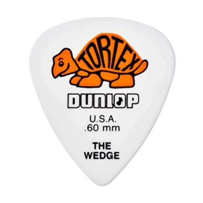 Abbildung von JIM DUNLOP Plektrum Tortex Wedge 0,60mm 12 Stück