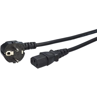 Abbildung von Amazon Basics Netzkabel 4,6 m , Schwarz