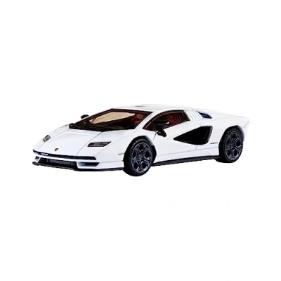 Abbildung von Hot Wheels Premium Lamborghini Countach LPI 800 4, Fahrzeug im Maßstab 1:43, offiziell lizenzierte Replikate für erwachsene Sammler, Real Riders Reifen, Metall/Metall Karosserie und Fahrgestell, HMD49