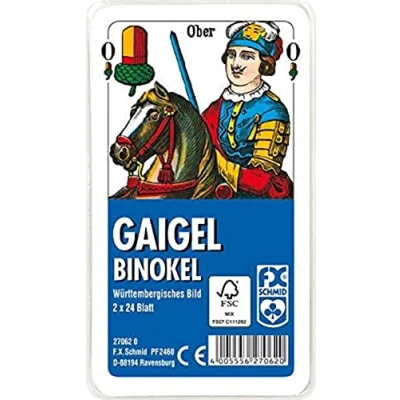 Abbildung von Ravensburger Spielkarten 27062 Gaigel/Binockel