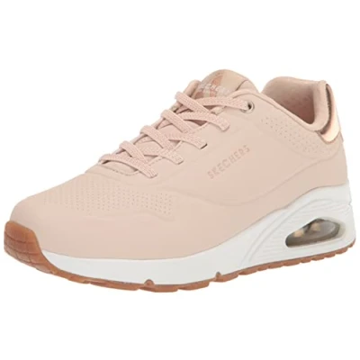Abbildung von Skechers Sport UNO Sneaker low, Damen, Größe: 39.5, Natural/rose gold Schuhe