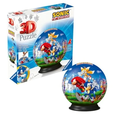 Abbildung von Ravensburger 3D Puzzle 11592 Ball Sonic für Erwachsene und Kinder ab 6 Jahren
