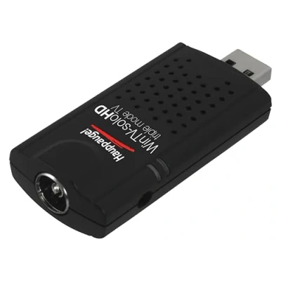 Abbildung von Hauppauge WinTV soloHD 01589 USB TV Tuner digitales Fernsehen DVB T2 HD, C T für Laptop oder PC