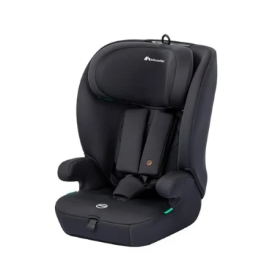 Abbildung von Bebeconfort Ever i Safe, Mitwachsender Kindersitz 9 36 kg, 15 M.12 J., 76150cm, Kindersitzerhöhung, R129 Sicherheit, Seitenaufprallschutz, 11 Kopfstützenpositionen, Integrierte Armlehnen, Full Black