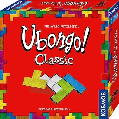 Abbildung von KOSMOS 683092 Ubongo! Classic, Der beliebte Action und Knobelspaß für die ganze Familie, Klassiker im Brett Gesellschaftsspiel 1 bis 4 Personen ab 8 Jahren