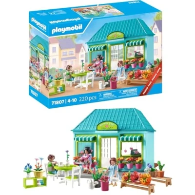 Abbildung von PLAYMOBIL My Life Blumenladen Spielzeug für Kinder ab 4 Jahren 71807