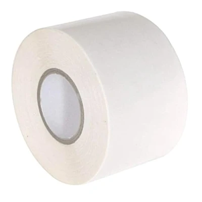 Abbildung von GOCABLETIES Isolierband Weiß 50 mm x 33 m strapazierfähiges, selbstklebendes zum Schutz, Bündeln und Reparieren von Kabeln 1 Rolle
